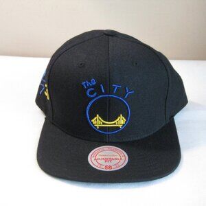 NEW Golden State Warriors Mitchell & Ness Nostalgia Hat Snapback NBA The City